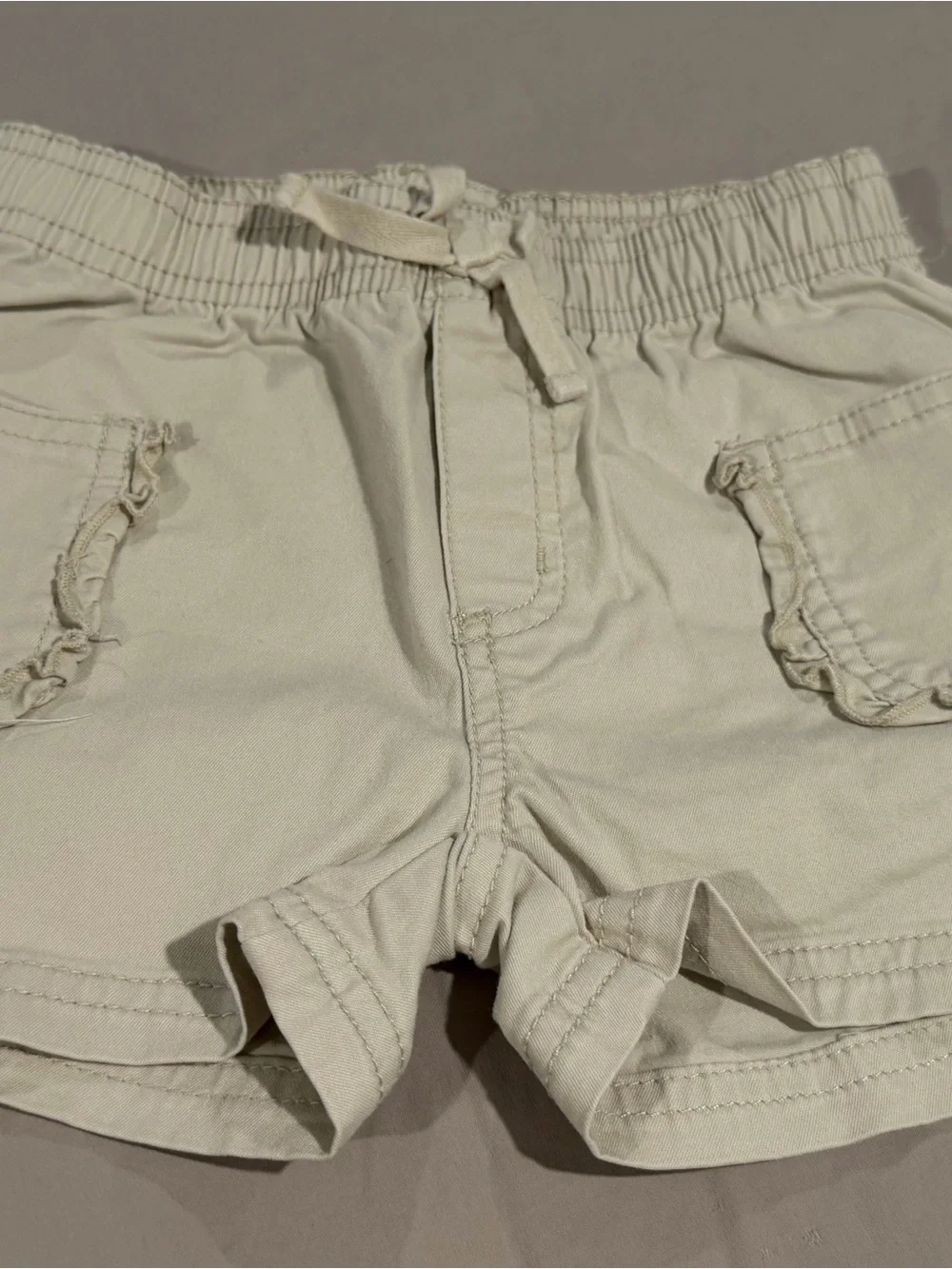 The Children's Place Cargo Shorts with Button Patch Pockets set of (3)